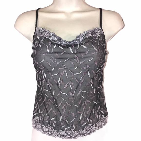 Other - Sheer Embroidered Camisole